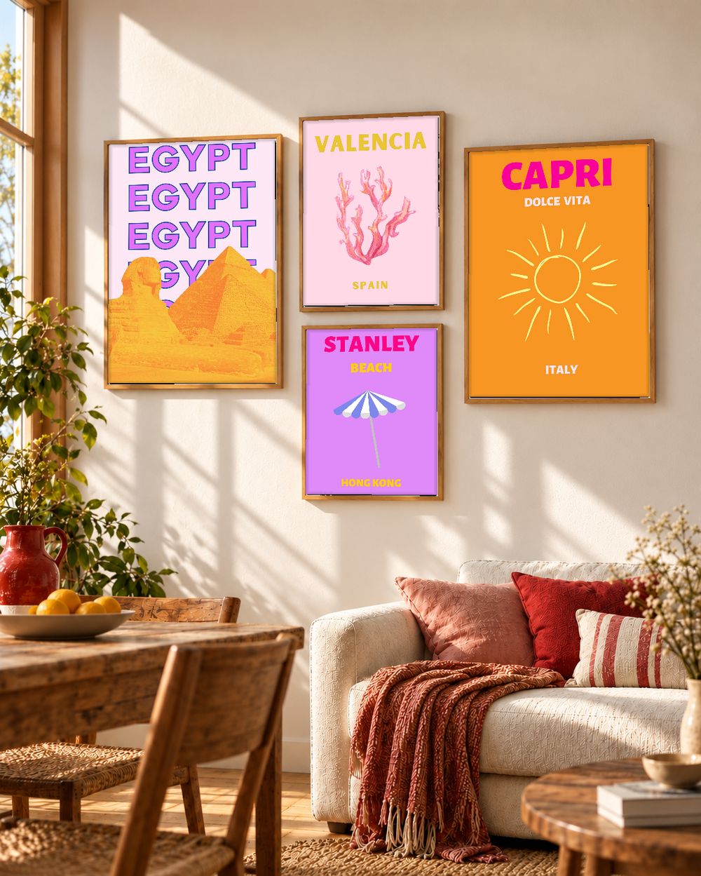 Set de 0 cuadros decorativos que combinan