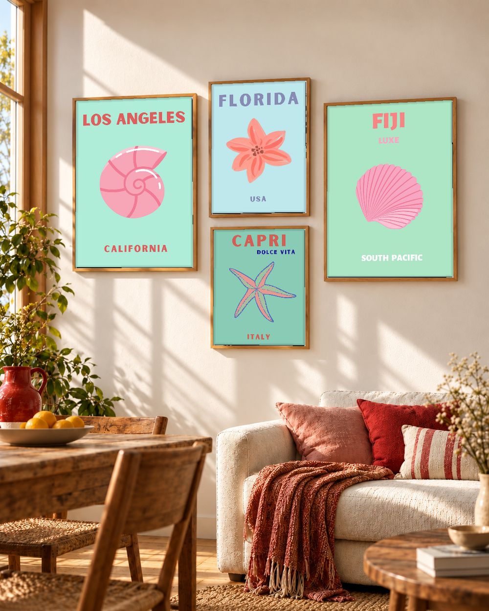 Set de 0 cuadros decorativos que combinan