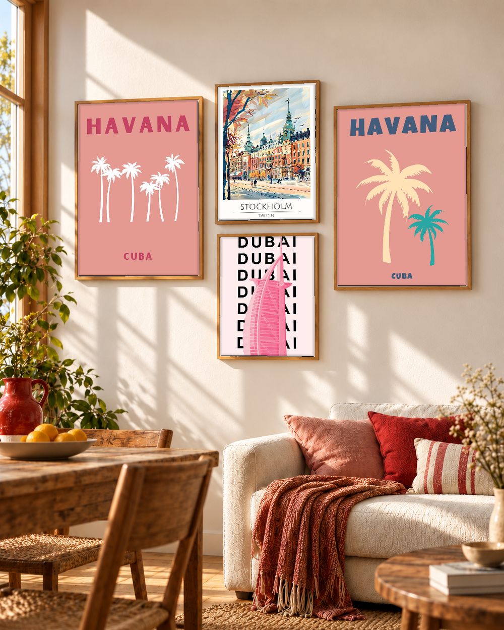 Set de 0 cuadros decorativos que combinan