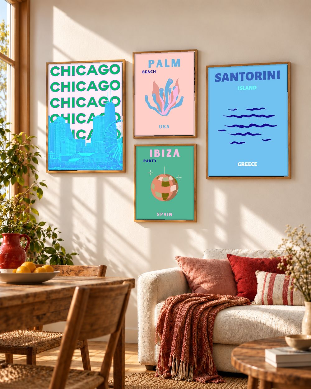 Set de 0 cuadros decorativos que combinan