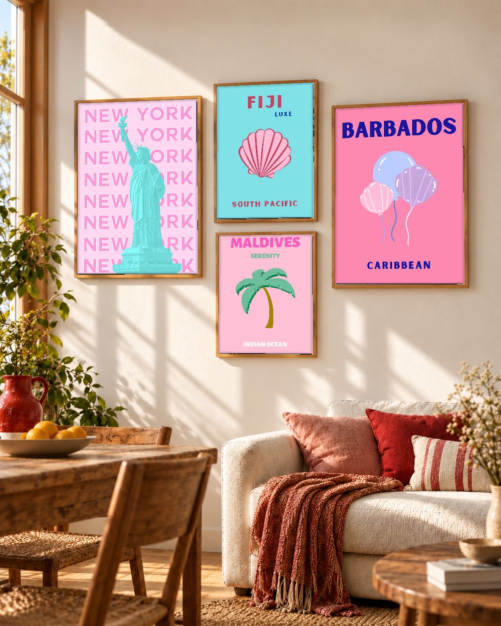 Set de 0 cuadros decorativos que combinan