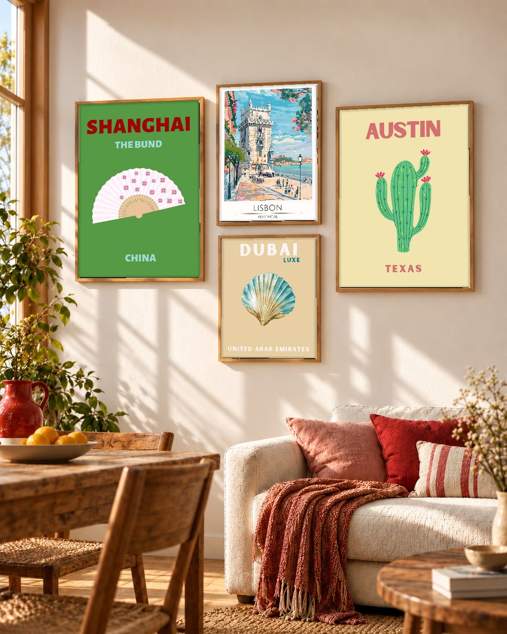 Set de 0 cuadros decorativos que combinan