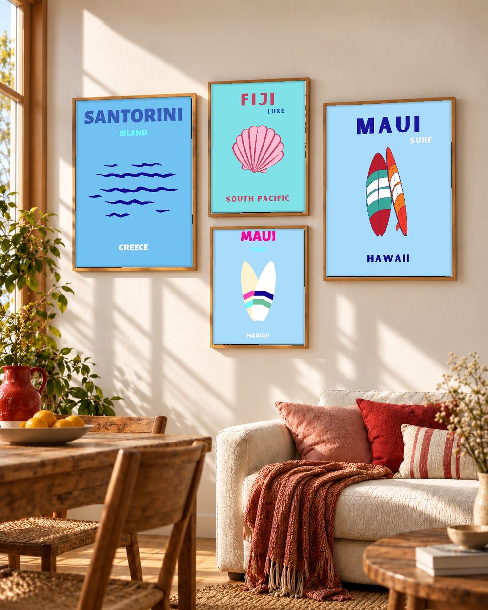 Set de 0 cuadros decorativos que combinan