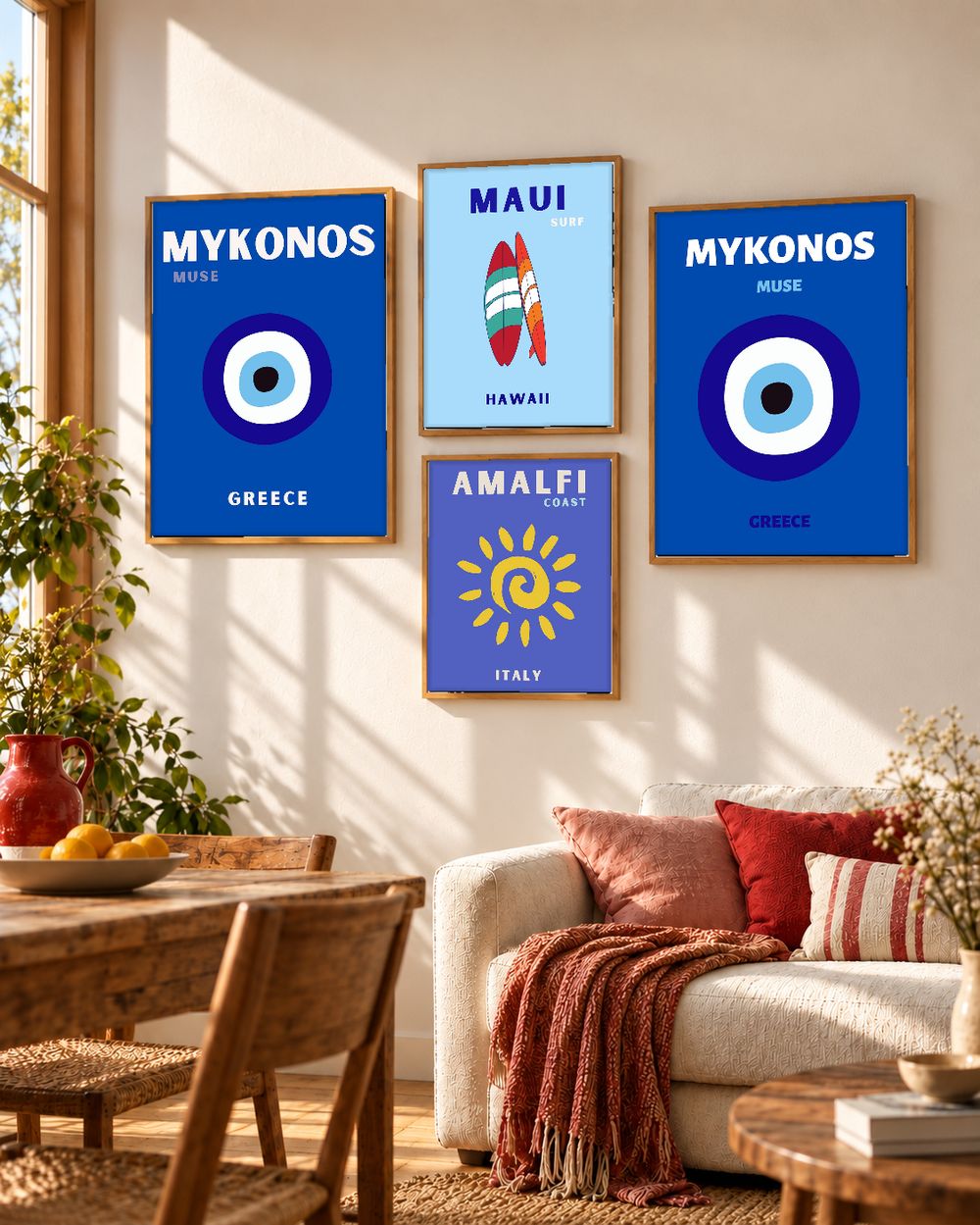 Set de 0 cuadros decorativos que combinan