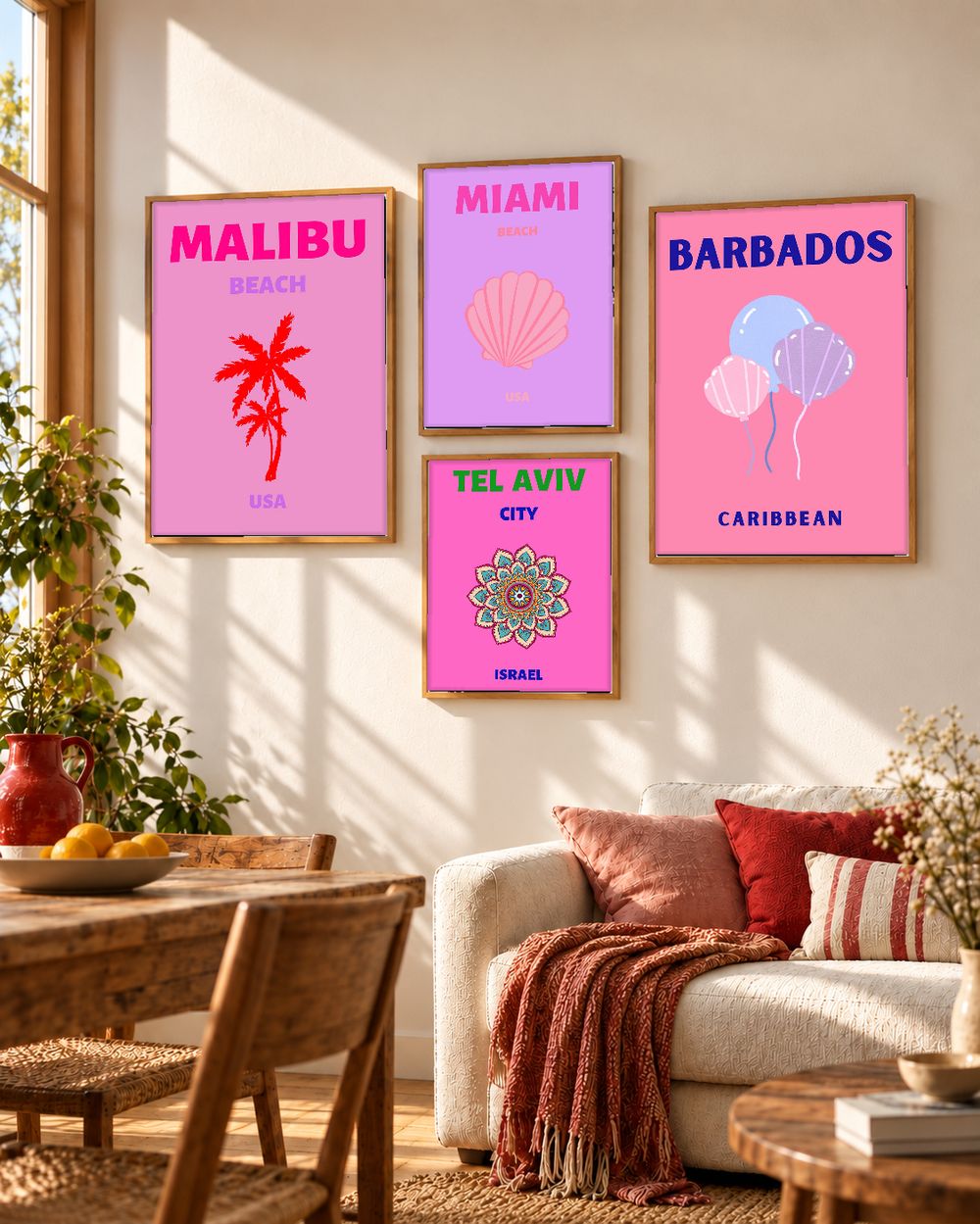 Set de 0 cuadros decorativos que combinan