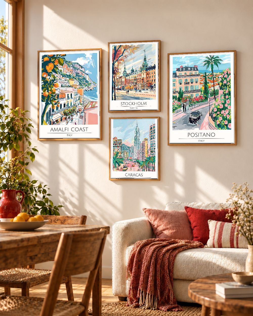 Set de 0 cuadros decorativos que combinan