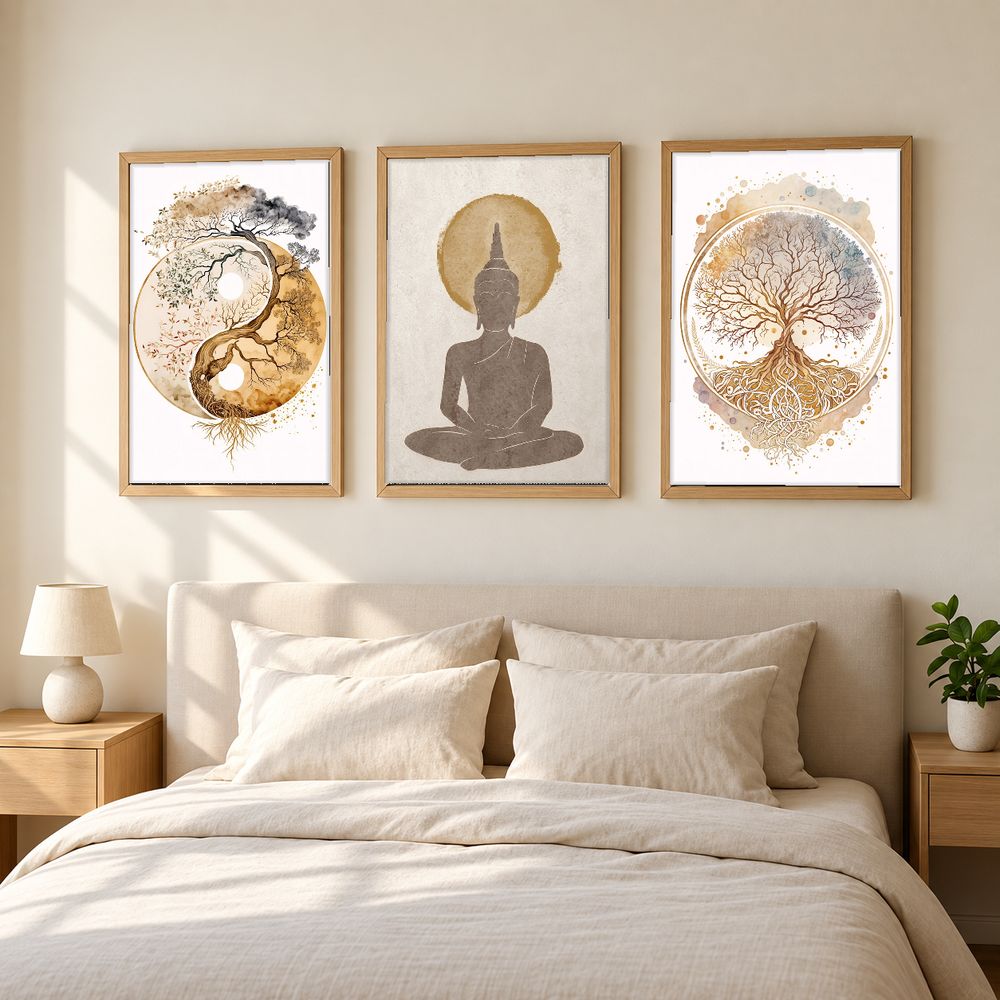 Set de 0 cuadros decorativos que combinan