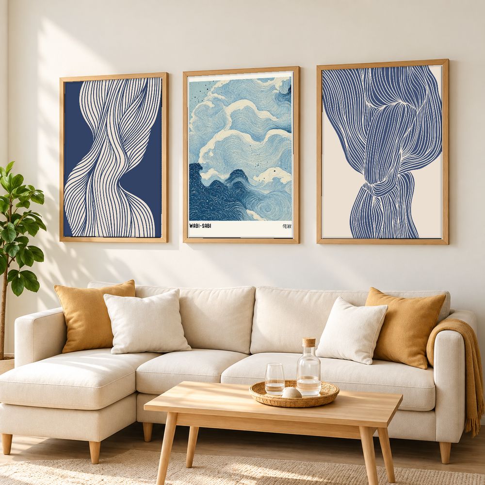 Set de 0 cuadros decorativos que combinan