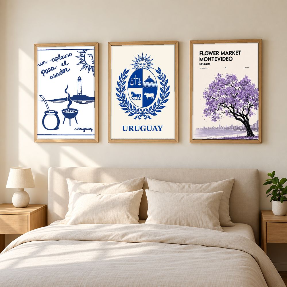 Set de 0 cuadros decorativos que combinan