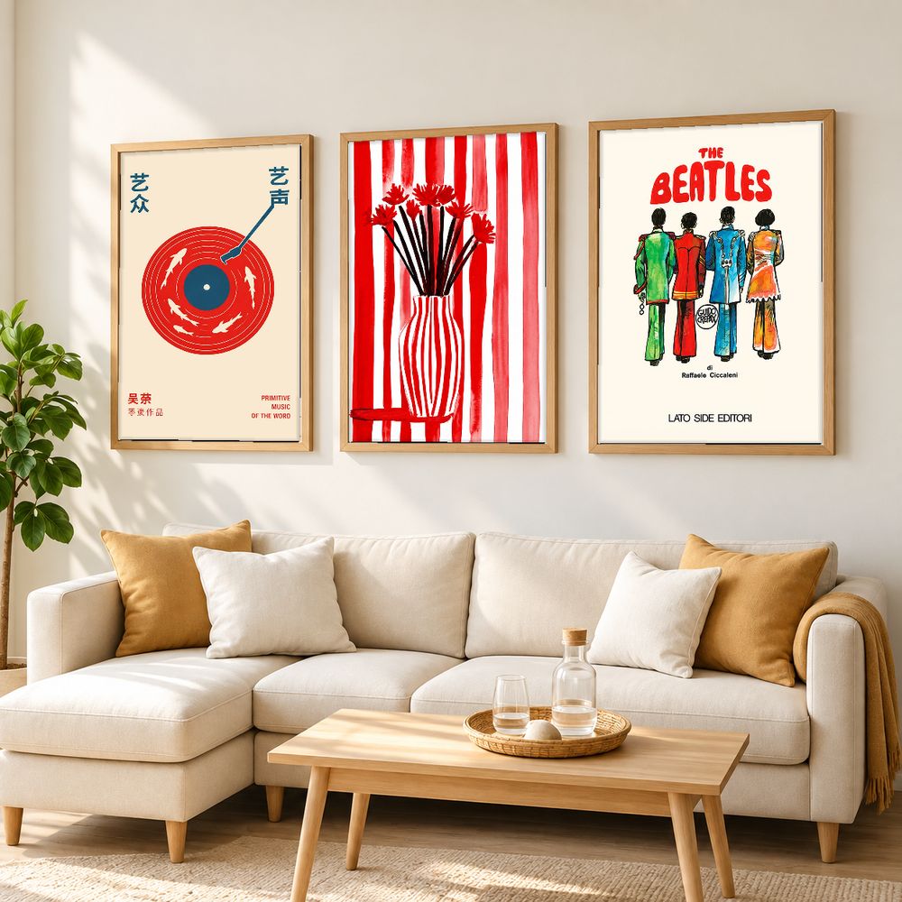 Set de 0 cuadros decorativos que combinan