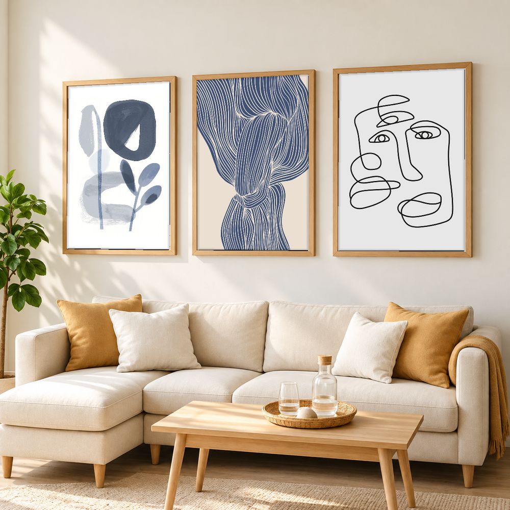 Set de 0 cuadros decorativos que combinan