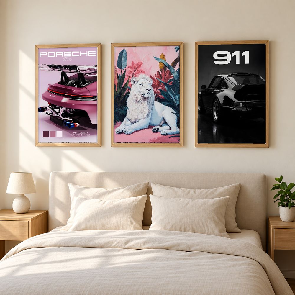 Set de 0 cuadros decorativos que combinan