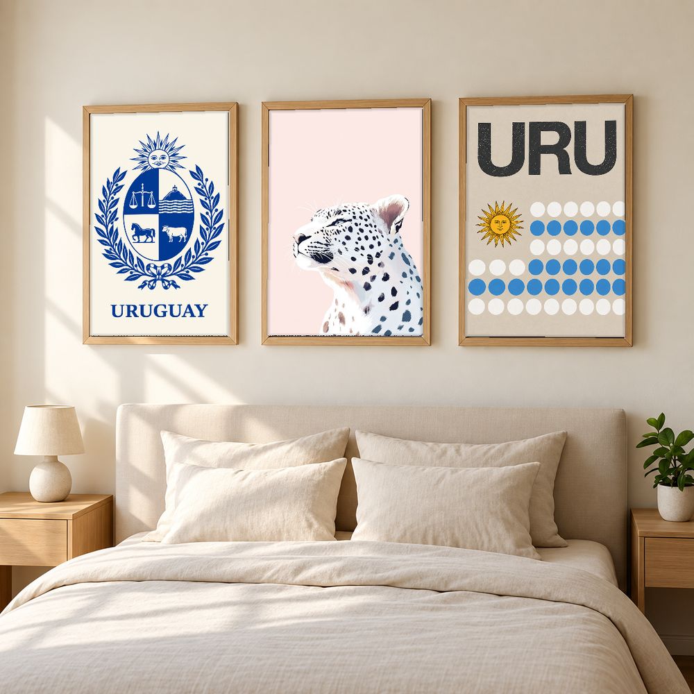 Set de 0 cuadros decorativos que combinan