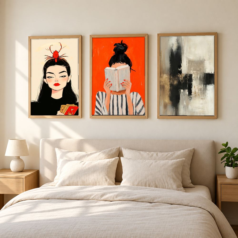 Set de 0 cuadros decorativos que combinan