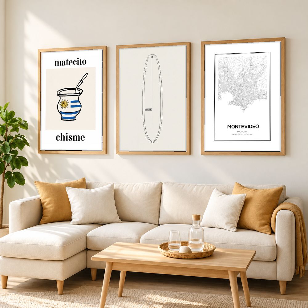 Set de 0 cuadros decorativos que combinan