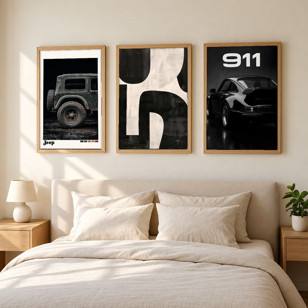 Set de 0 cuadros decorativos que combinan