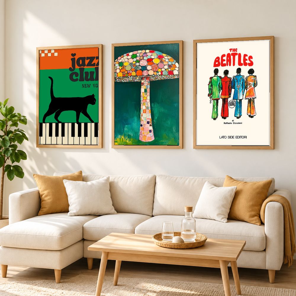 Set de 0 cuadros decorativos que combinan