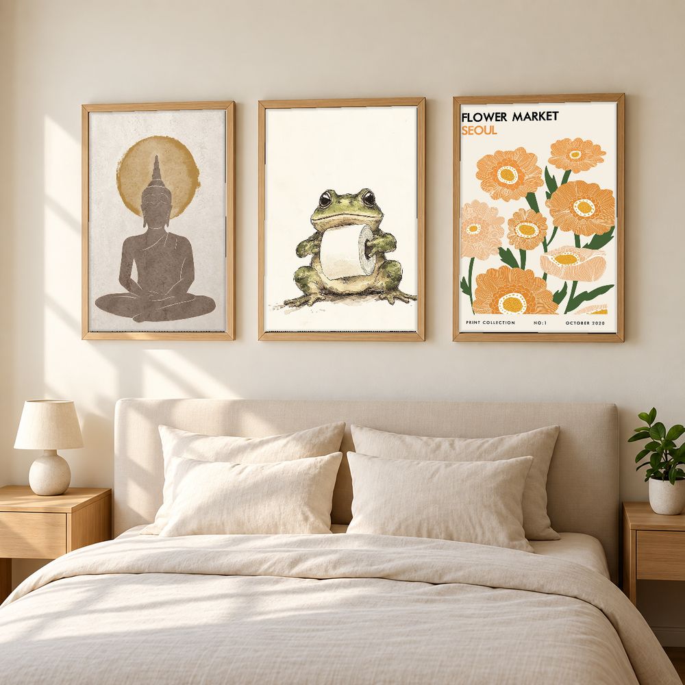 Set de 0 cuadros decorativos que combinan