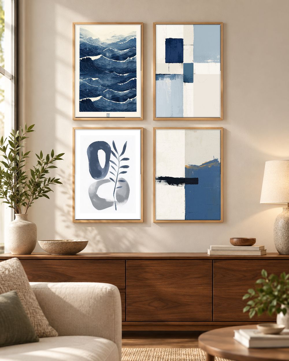 Set de 0 cuadros decorativos que combinan