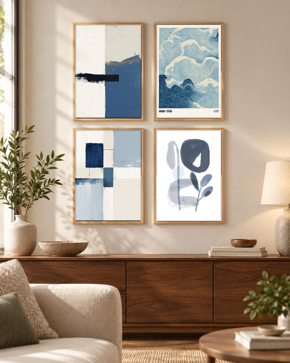 Set de 0 cuadros decorativos que combinan