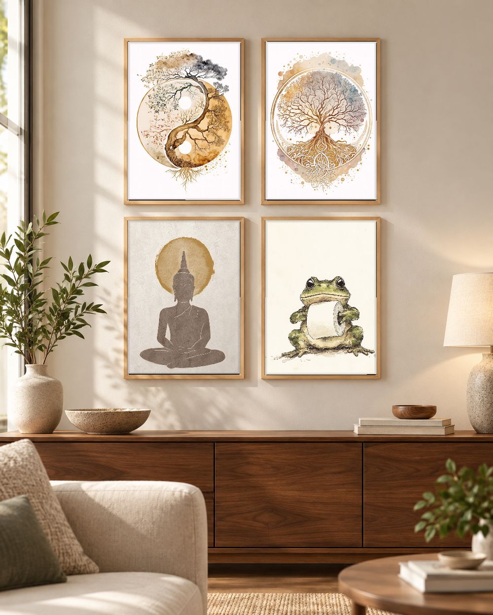 Set de 0 cuadros decorativos que combinan