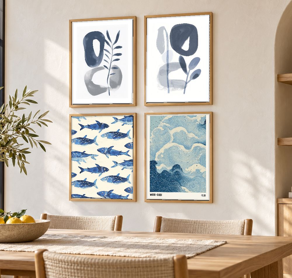 Set de 0 cuadros decorativos que combinan