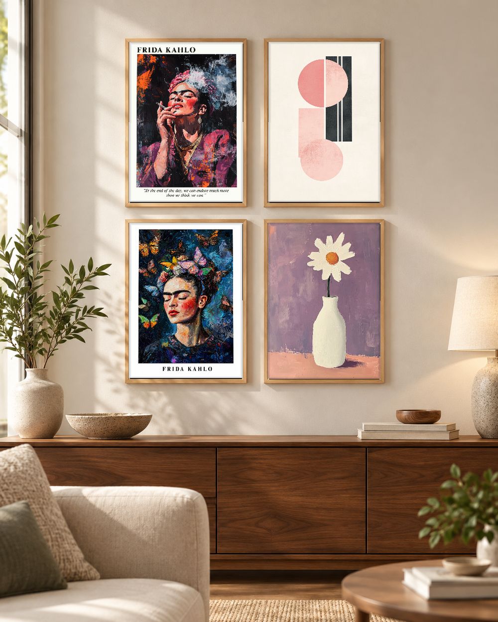 Set de 0 cuadros decorativos que combinan