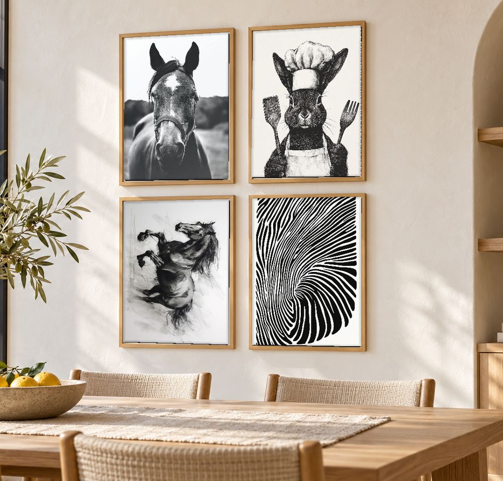 Set de 0 cuadros decorativos que combinan