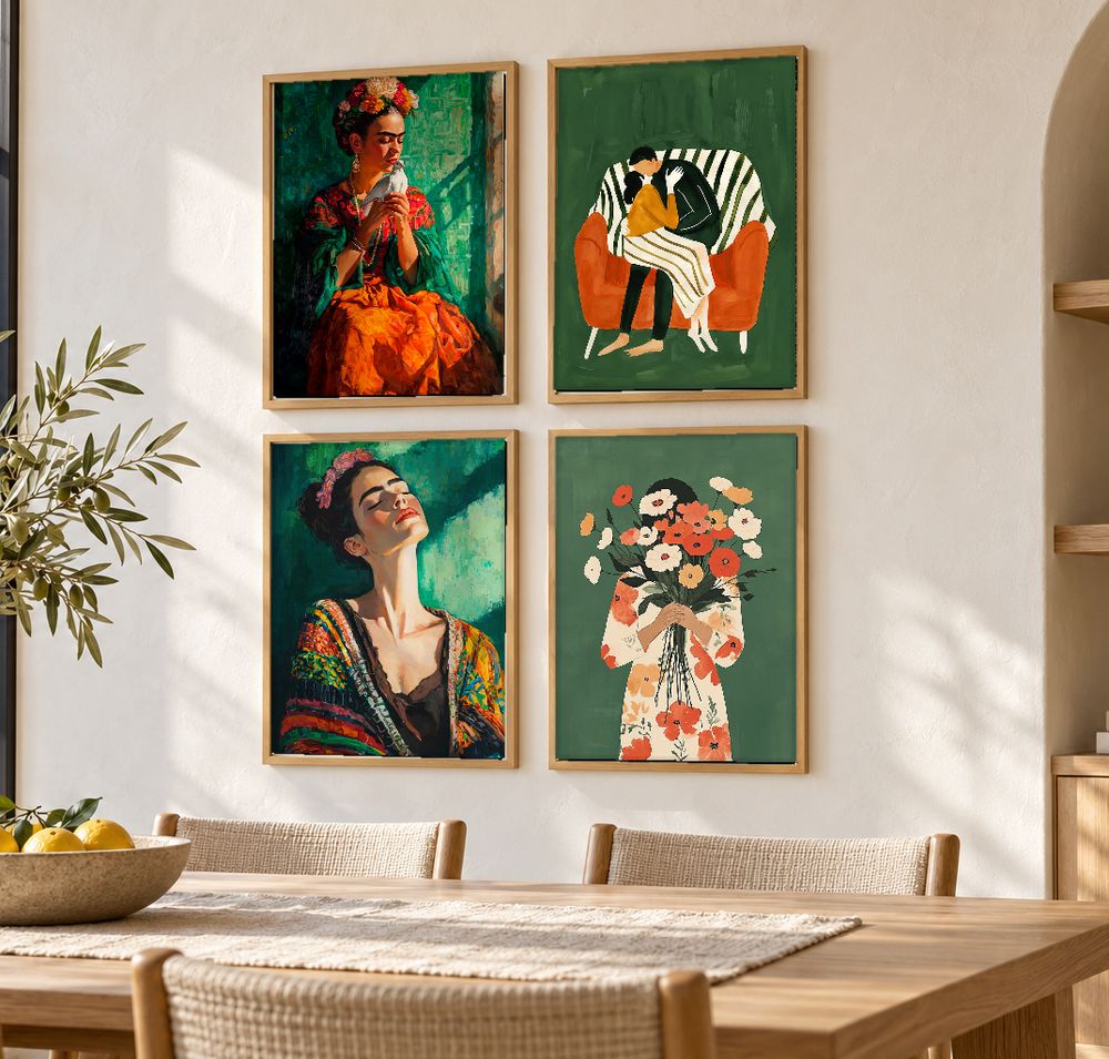 Set de 0 cuadros decorativos que combinan