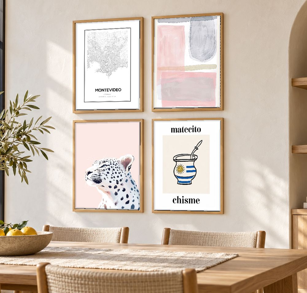 Set de 0 cuadros decorativos que combinan