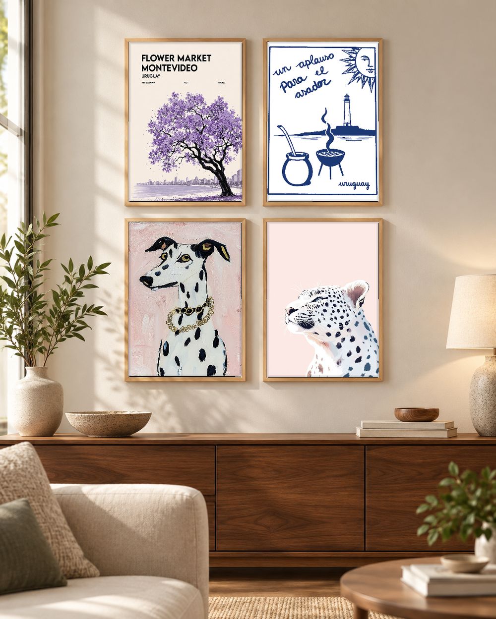 Set de 0 cuadros decorativos que combinan