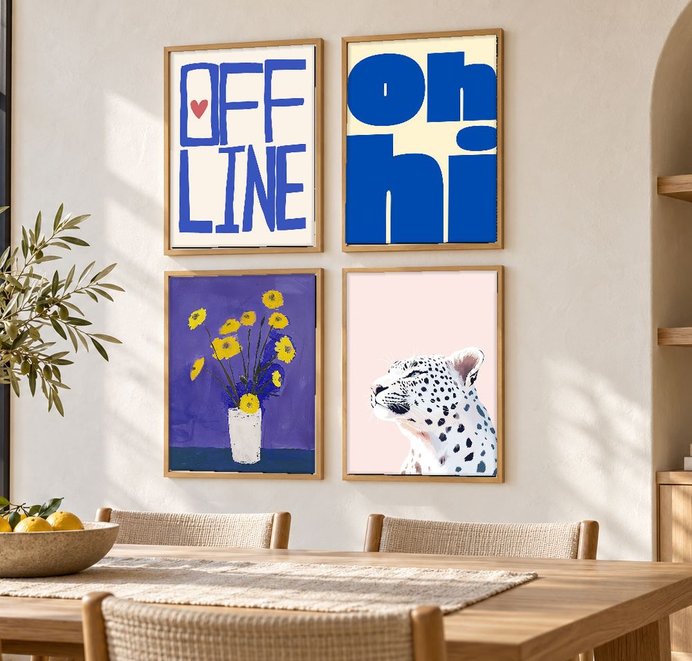 Set de 0 cuadros decorativos que combinan