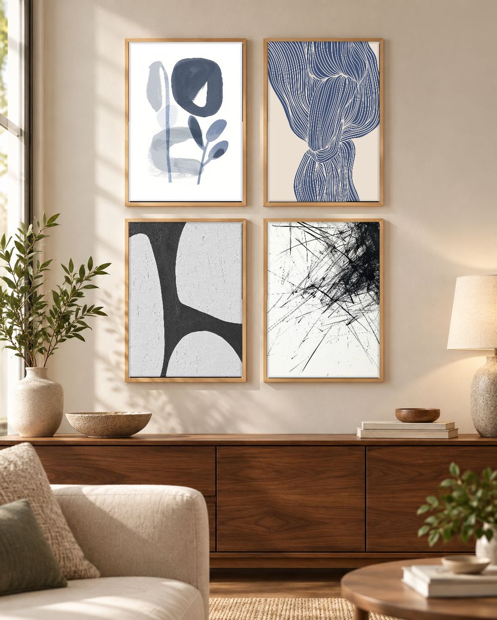 Set de 0 cuadros decorativos que combinan