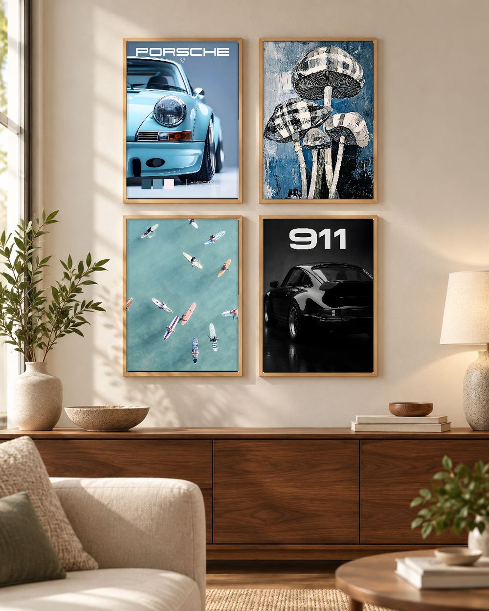 Set de 0 cuadros decorativos que combinan
