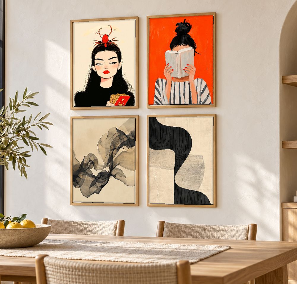 Set de 0 cuadros decorativos que combinan