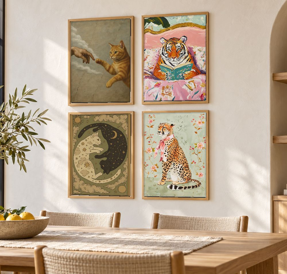 Set de 0 cuadros decorativos que combinan
