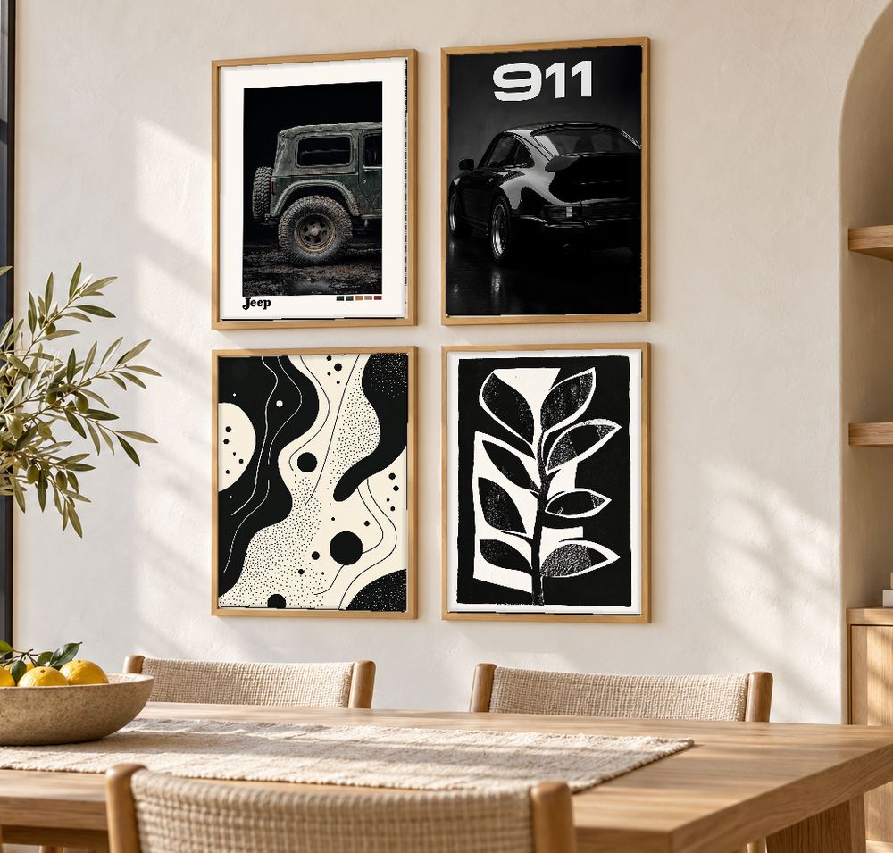 Set de 0 cuadros decorativos que combinan