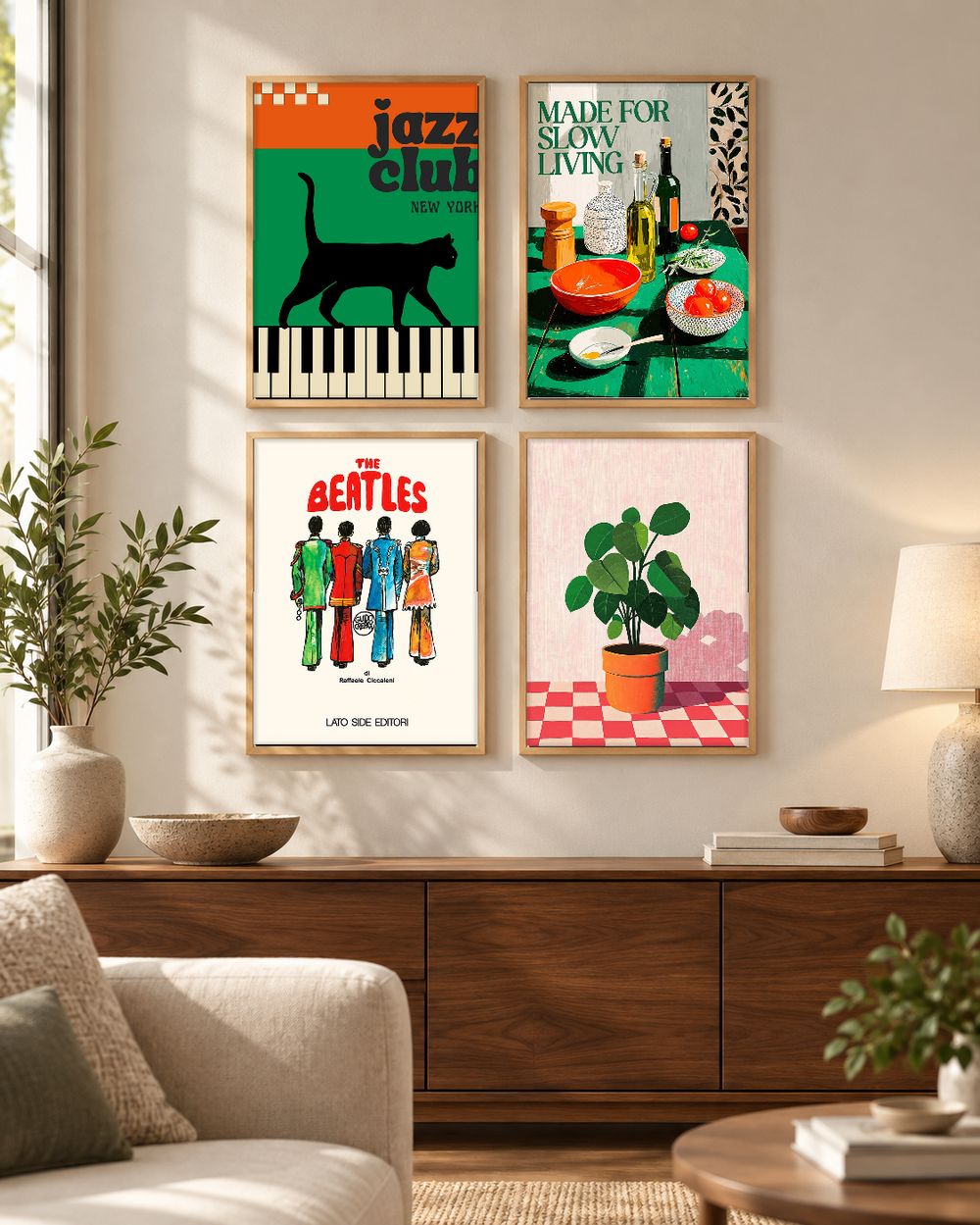 Set de 0 cuadros decorativos que combinan