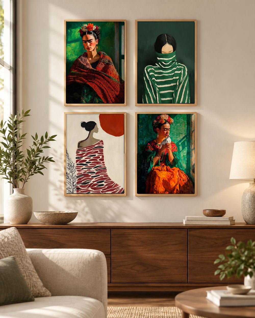 Set de 0 cuadros decorativos que combinan