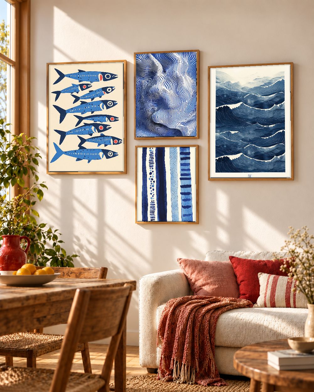 Set de 0 cuadros decorativos que combinan
