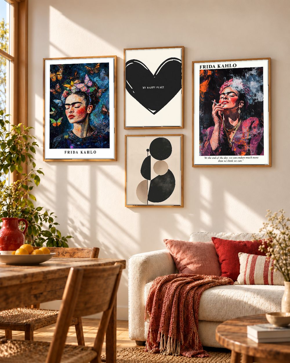 Set de 0 cuadros decorativos que combinan