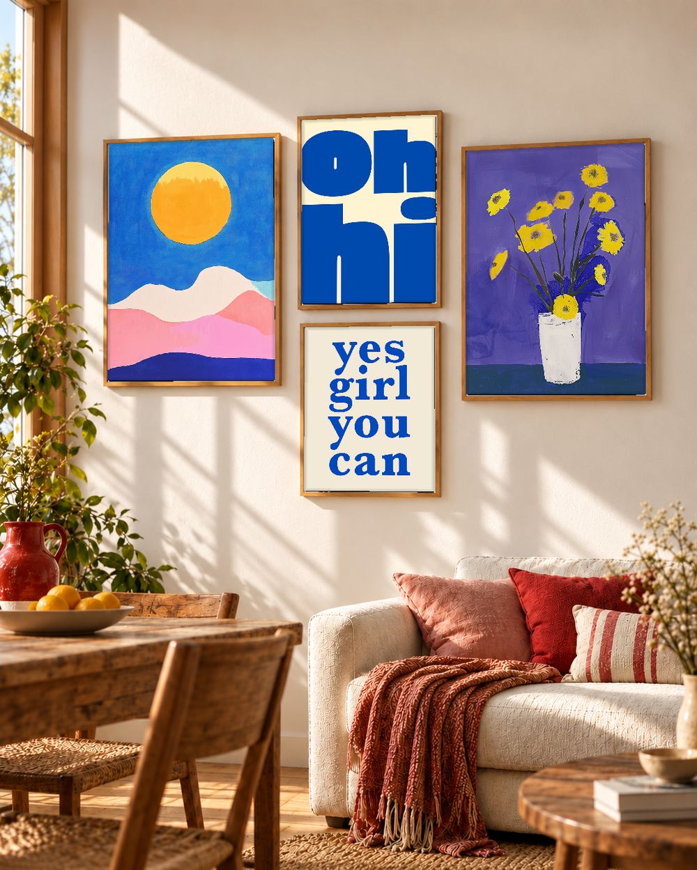 Set de 0 cuadros decorativos que combinan