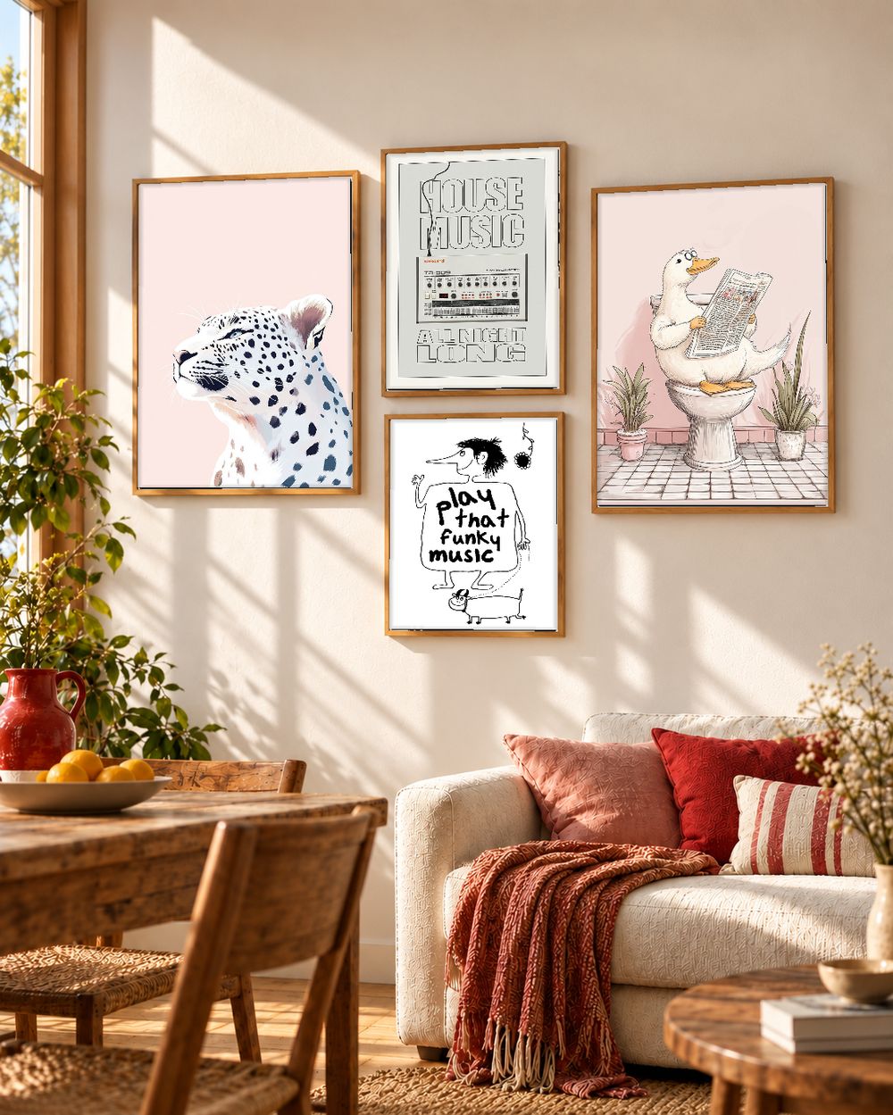 Set de 0 cuadros decorativos que combinan