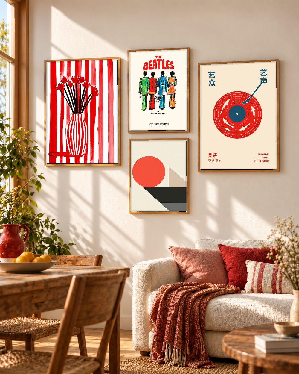 Set de 0 cuadros decorativos que combinan