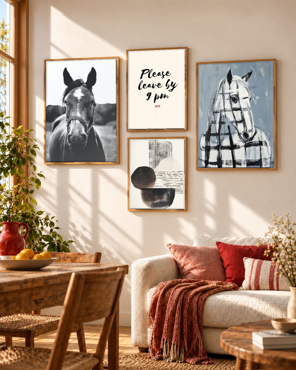 Set de 0 cuadros decorativos que combinan
