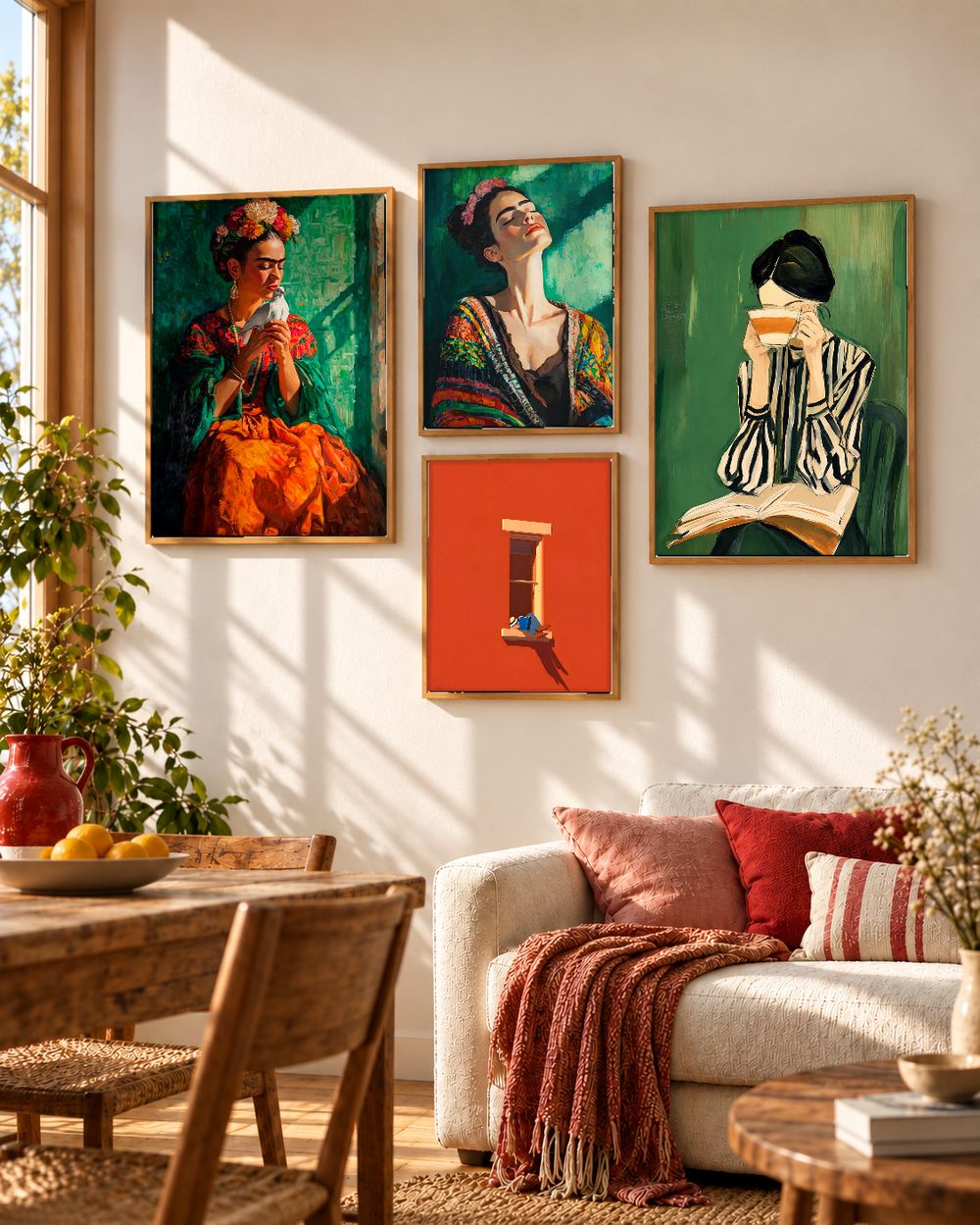 Set de 0 cuadros decorativos que combinan