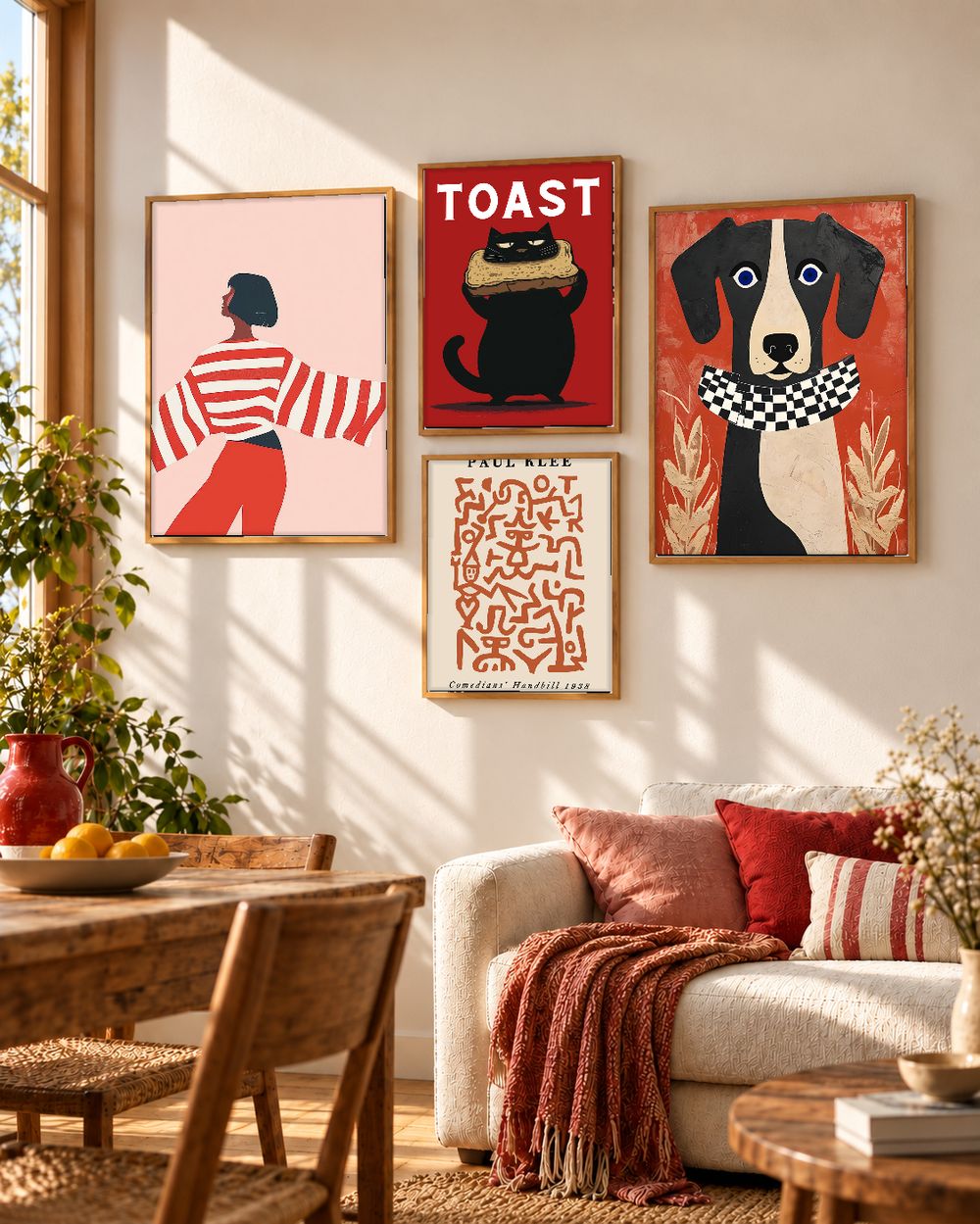 Set de 0 cuadros decorativos que combinan