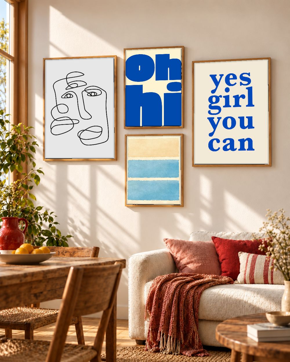 Set de 0 cuadros decorativos que combinan