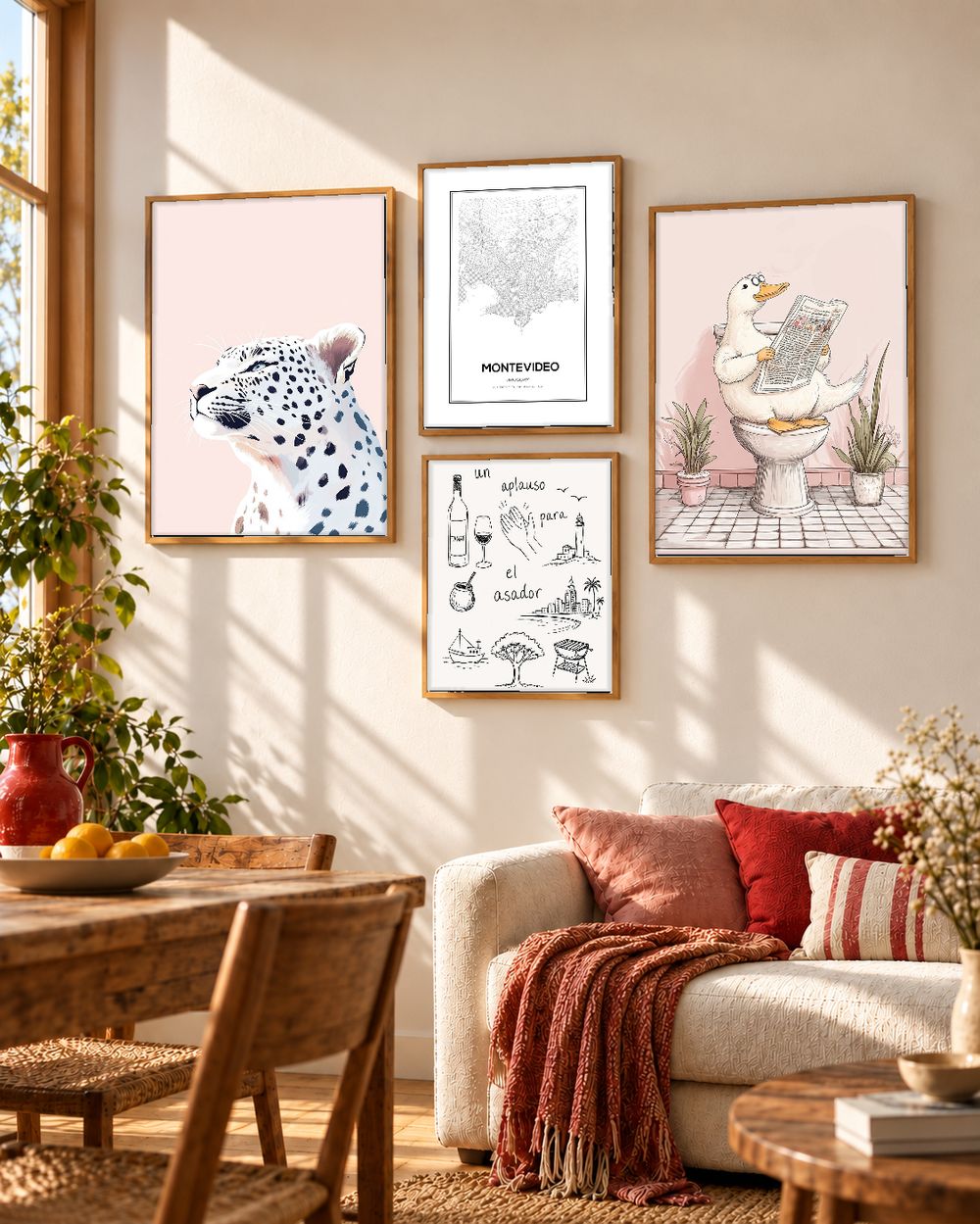 Set de 0 cuadros decorativos que combinan