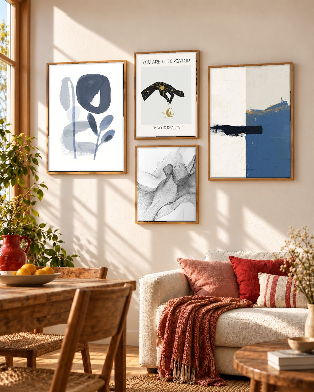 Set de 0 cuadros decorativos que combinan